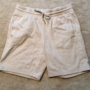 H&M Men's Light Beige Athletic Shorts